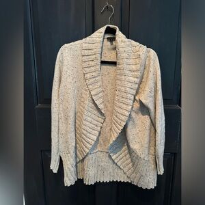 Talbots oatmeal colored sweater